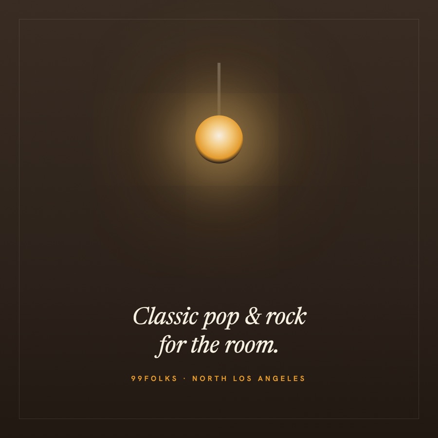 Designed 99folks sleeve — a lamp for the room